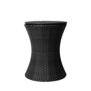 Levede Cooler Ice Bucket Table Bar Outdoor Black-1973193989410656257