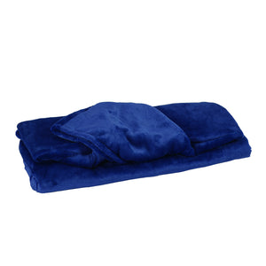 DreamZ Blanket Hoodie Adult Sweatshirt Navy Blue-1973194038047805441