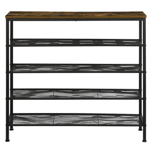 Levede 5-Tier Shoe Rack Storage Cabinet 100cm Wide-1975420510837805057