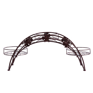 2X Plant Stand Outdoor Indoor Metal Bronze-1973193771344596993