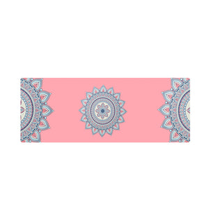Centra Yoga Mat Foldable Non-Slip Exercise Pink-1973193794564263937