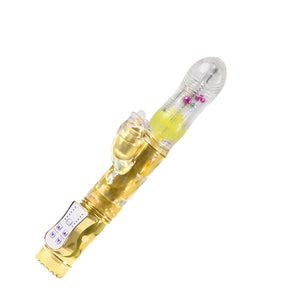 Urway Rabbit Vibrator Masturbator Thrusting Gold-1975420413861302273