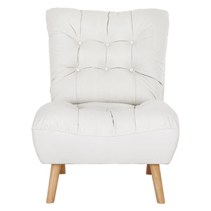 Levede Lounge Accent Chair Sofa Recliner Cream-1973194009761419265