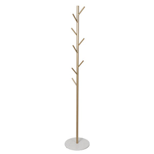 Levede Coat Rack Hat Clothes Stand Hanger Gold-1973193816102014977