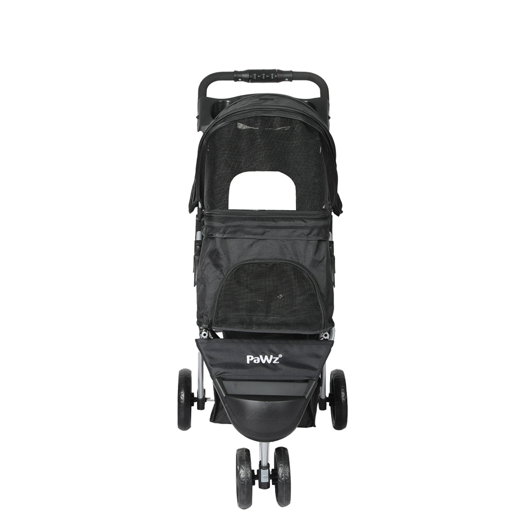 pawz-large-pet-stroller-dog-cat-carrier-black-1973193717858832385