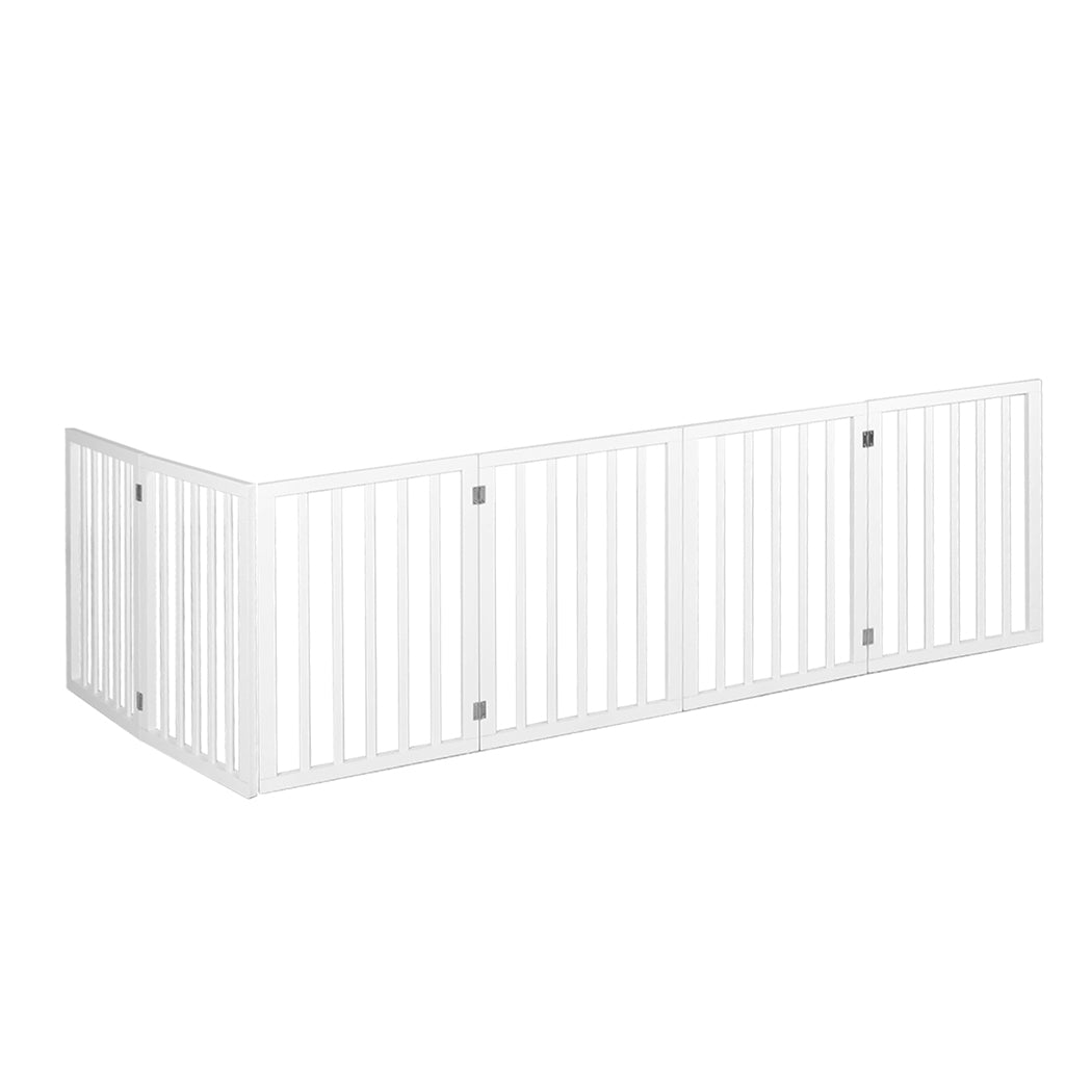 pawz-wooden-pet-gate-dog-fence-safety-white-100-pack-1973193643762257921