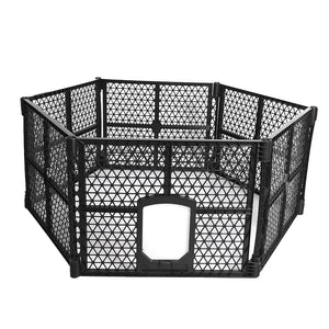 PaWz Pet Playpen Folding Dog Plastic M Medium-1975420453744939009