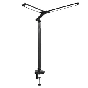 Emitto Double Head LED Desk Lamp Dimmable With Clamp-1996005452177084417