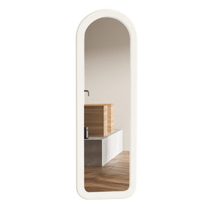 Flannel Arch Framed Full Length Mirror-1996005395017109505