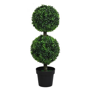 Lambu Artificial Double Ball Boxwood Trees-1996005422212976641