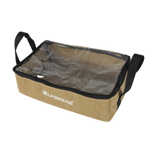 Slimbridge 3PCS Camping Canvas Storage Khaki-1973193762263928833