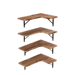 Levede Floating Shelf DIY Corner Hanging-1973194042829312001
