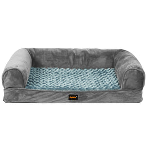PaWz Pet Bed Sofa Dog Beds Bedding Soft M Grey Medium-1973193626750160897