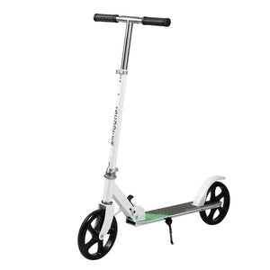 MONVELO Folding Scooter Dual Large Wheels White-1996005492748587009