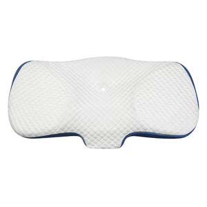 Dreamz Memory Foam Pillow Pillowcase Supprt Blue Rebound-1996005453426987009