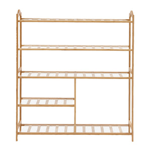 Levede Bamboo Shoe Rack Storage Wooden-1973193843042029569