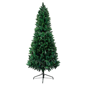 SANTACO Prelit Slim Pencil Christmas Tree 2.4M-1973193456822128641
