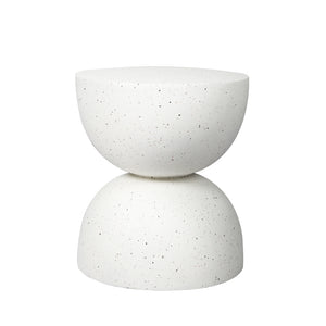 Levede Side Table Terrazzo Coffee Tables Beige-1973194078627696641