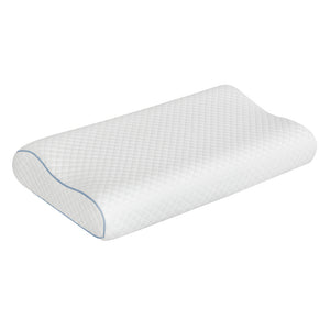 Dreamz Memory Pillow Supprt Shoulder FoamWhite Pillowcase-1996005453951275009