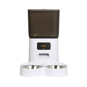 PaWz 5L Automatic Pet Feeder 2 Bowl White-1973193691183058945