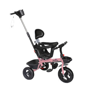 BoPeep Kids Tricycle Ride On Trike Toddler Pink-1973193911023308801