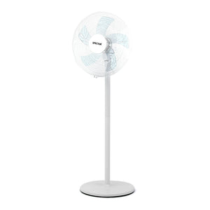 Spector Pedestal Floor Fan Portable White-1973193857692733441