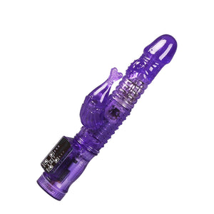 Urway Rabbit Vibrator Multi Speed Rotating Purple-1973193730148143105