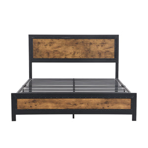 Levede Metal Bed Frame Mattress Base Queen-1975420520501481473