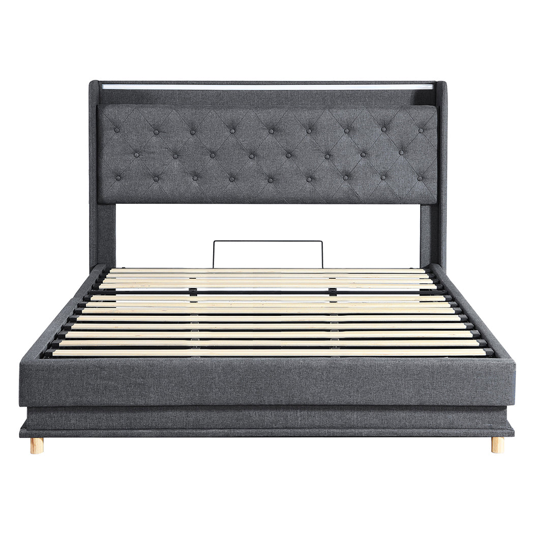 levede-king-bed-frame-gas-lift-storage-led-light-usb-1996005582506692609