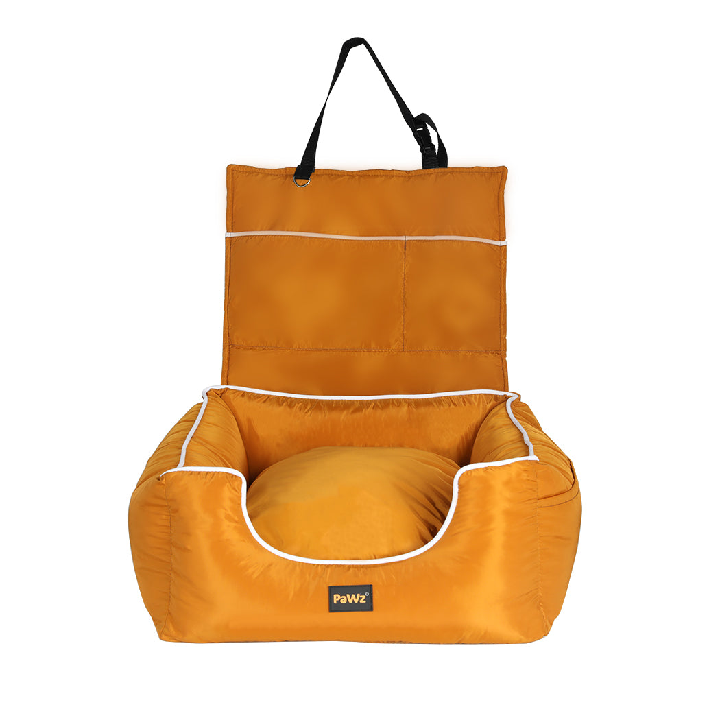 pawz-pet-car-seat-travel-safety-carrier-orange-1973193678180716545