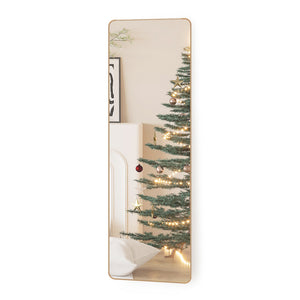 Yezi 120cm Wall Mounted Full Length Mirror Door Hanging-1996005425467756545