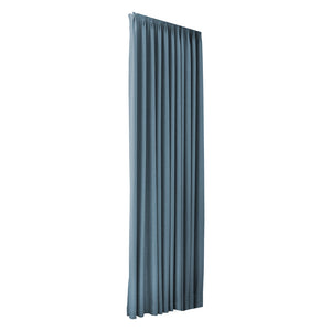 Marlow 2XBlockout Curtains Chenille 132x250 Blue-1973194066585849857