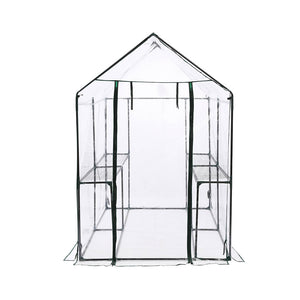 Levede 2 Tier Walk In Greenhouse Garden-1973193775102693377