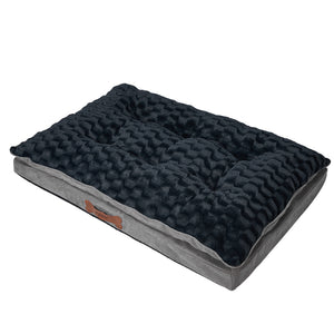 Dog Calming Bed Warm Soft Plush Comfy S Grey Small-1973193641186955265