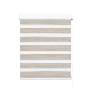 Marlow Blackout Zebra Roller Blind Curtains 120x210 Beige-1973194065092677633