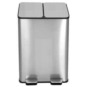 Toque 60L Pedal Bin Kitchen Waste Can Recycling Dustbin-1996009984009310209