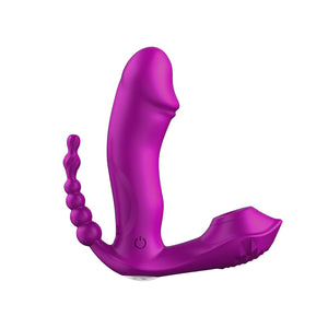 Urway Wearable Dildo Vibrator Stimulator Purple-1973193748804407297