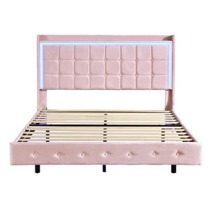 Levede Queen Floating Bed Frame-1996005390529204225