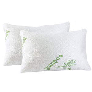 DreamZ 2x Memory Foam Pillow Bamboo-1973193850742771713