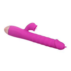 Urway Rabbit Vibrator Licking Tongue Purple-1973193739832791041