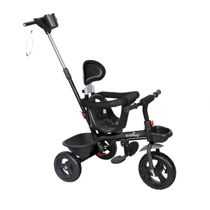 BoPeep Kids Tricycle Ride On Trike Toddler Black-1973193910654210049