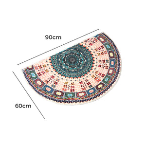 Marlow Door Mat Half Moon Semi-Circle Rug 60x90-1973193864797884418