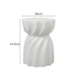 Levede Side Table End Terrazzo Hourglass-1973194079005184002