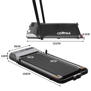 Centra Electric Treadmill Under Desk Grey-1975420408178020354