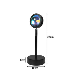 EMITTO Rainbow Sunset Projection Lamp-1973193948373585922