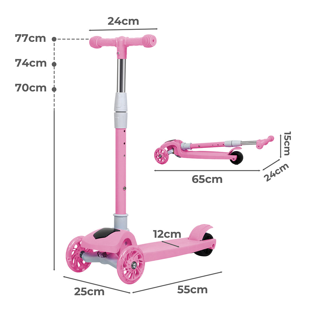 bopeep-foldable-kids-scooter-led-music-pink-1996005547266150402