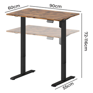 Levede Electric Standing Desk Height Adjustable 90cm-1996009982583246850