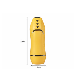 Urway Masturbator Vibrator Masturbation Yellow-1973193747613224962