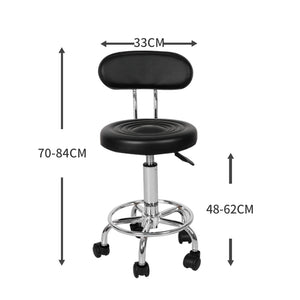 Levede 2x Salon Stool Swivel Bar Stools-1996005583341359106