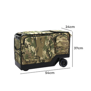 Slimbridge 20" Electric Riding Luggage Suitcase Green Colour-1975420419313897474